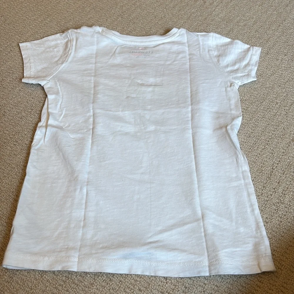 COPY - Crewcuts White Tee with Rainbow Sequin Ice Cream Design - Picture 4 of 4